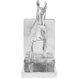vidaXL držač za knjige Set od 2 Srebrna Aluminij 11 x 14 x 25 cm | shoptok.hr