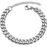 Narukvica TO-39043 - Srebrna / 23,5+5cm / 9mm KP39043 | Shoptok.si
