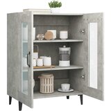  Komoda siva boja betona 69,5x34x90 cm od konstruiranog drva | shoptok.hr
