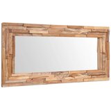  Ukrasno Ogledalo od Tikovine 120x60 cm Pravokutno | Shoptok.si