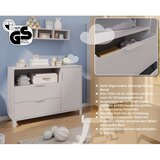 Germania Kremno bela otroška komoda 115x92x54 cm Alkmaar – | Shoptok.si