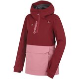 Husky Nabbi L burgundy/pink women's outdoor jacket | shoptok.hr