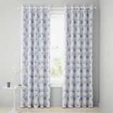 Catherine Lansfield Bijele/plave zavjese u setu 2 kom 168x229 cm Lucie Floral Frill – | shoptok.hr