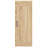  Visoka komoda hrasta sonome 34,5x34x180cm od konstruiranog drva | shoptok.hr