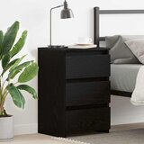  Noćni ormar Crni hrast 40 x 35 x 62,5 cm Konstruirano drvo | shoptok.hr