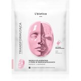 L´Biotica Transforming Collagen Mask with PDRN in Microcapsules kolagenska maska za učvrstitev obraza 1 kos Cene