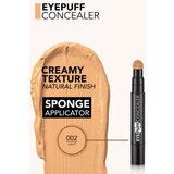 Flormar Eye Puff Concealer tekući korektor sa spužvastim aplikatorom nijansa 002 Light 3.3 ml | shoptok.hr