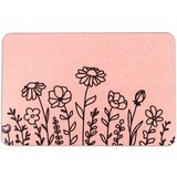 Artsy Doormats svetlo roza kopalniška podloga 39x60 cm floral lines - artsy doormats Cene