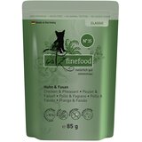  Varčno pakiranje catz finefood 16 x 85 g - Piščanec & fazan | shoptok.hr