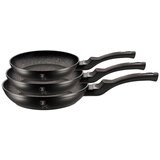Shumee set 3 granitnih ponev berlinger haus črno srebrno BH-6159, (21385286) | Shoptok.si