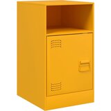  Noćni ormarići 2 kom boja senfa 34,5 x 39 x 62 cm čelični | shoptok.hr