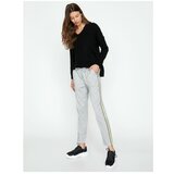 Koton Women's Gray Piping Detailed Trousers | Shoptok.si