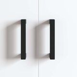 Drška za namještaj 530 pcs Crna 105 x 12 x 36 mm Željezo | Eponuda.ba