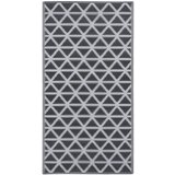 vidaXL Zunanja preproga črna 80x150 cm PP, (21027405) Cene