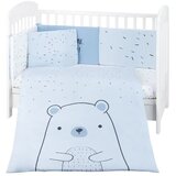 Kikka Boo posteljina sa ogradicom KKB Bear plava Cene