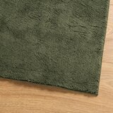  Tepih HUARTE kratkih vlakana mekani i perivi zeleni 140x200 cm | shoptok.hr