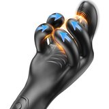 SuperLove Tentacle Clamping & Vibrating Penis Massager Black Cene