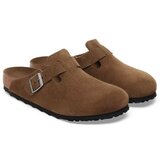 Birkenstock Sneakers Boston Soft Footbed Suede Leather Dark Tea Tonal Fb EUR 41 | Shoptok.si