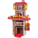  Dječja kuhinja za igru Kitchenette sa zvučnim svjetlosnim i vodenim efektima - 50 elemenata - roza | shoptok.hr