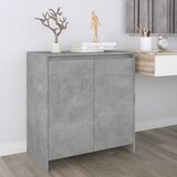  Komoda siva boja betona 70x41x75 cm od konstruiranog drva | shoptok.hr