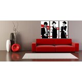  Ročno izdelana slika POP Art Rat Pack 3-delna (POP ART slike) Cene