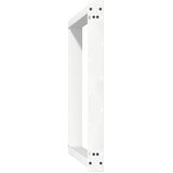 Noge za blagovaonski stol U-oblik 2 kom Bijele 90 x (72-73) cm Čelik | shoptok.hr