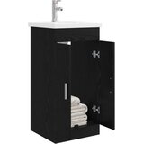  Kupaonski umivaonik s sudoperom Crni hrast 42 x 40 x 84,5 cm | Eponuda.ba