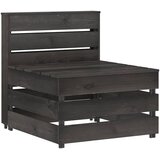  Srednja vrtna sofa od paleta od sivo impregnirane borovine | shoptok.hr
