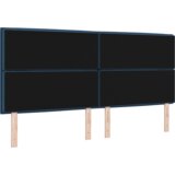  LED vzglavnik z kontrastnim modrim dizajnom 100 cm tkanina, (22083832) | Shoptok.si