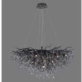 PAUL NEUHAUS 2192-18 - Luster na sajli ICICLE 10xG9/40W/230V 50x100 cm crna | Eponuda.com