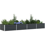  Sadilica Antracit 385 x 100 x 45 cm Cinkani čelik | shoptok.hr