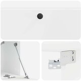 TV ormar za zid Zidne Bijela visokog sjaja 98 x 31 x 30 cm | shoptok.hr