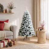  Umjetno božićno drvce s nogom 120 cm PVC i metal | shoptok.hr