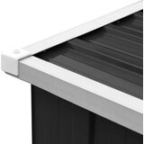  Ostava za drva pocinčani čelik 330 x 84 x 152 cm antracit | shoptok.hr