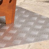 vidaXL Siva Guma 80 x 50 x 0.3 cm Gumeni Stepenički Gazi Pravokutni | shoptok.hr