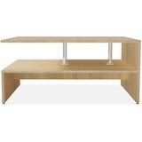 Maison Chic Klubska mizica - kavna mizica - Nizka mizica inženirski les 90x59x42 cm hrast, (21753504) | Shoptok.si