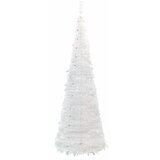  Umjetno božićno drvce 150 LED žarulja bijelo 180 cm | shoptok.hr