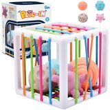 Woopie baby fleksibilna osjetilna kockica za razvrstavanje za djecu crazy shapes 5 kom. | shoptok.hr