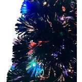  Umjetno božićno drvce sa stalkom LED 150 cm optička vlakna | shoptok.hr