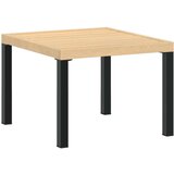  5-dijelni set vrtnih sofa s jastucima čelik obložen prahom crni | shoptok.hr