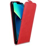 Cadorabo Ohišje, združljivo z Apple iPhone 13 MINI v čili rdeča - Zaščitni ovitek v obliki flipa iz gladkega umetnega usnja, (20562234) | Shoptok.si