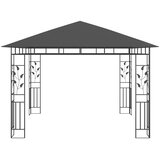  Sjenica s mrežom protiv komaraca 3x3x2,73 m antracit 180 g/m² | shoptok.hr
