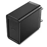 1-port USB-C Wall Charger (20W) EU-Plug, Black