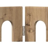  Preklopna ogradica za kućne ljubimce 2 pcs Zanatski Hrast | shoptok.hr