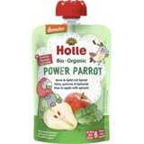 Holle Pire od kruške, jabuke i špinata "Power parrot" - Organski 100g , pakiranje 12komada, xxl | shoptok.hr