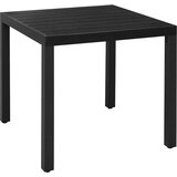vidaXL 5-dijelni vrtni blagovaonski set aluminijski crni | shoptok.hr