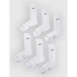 Nike Everyday Elevated 6 Pack Socks white / black | Shoptok.si