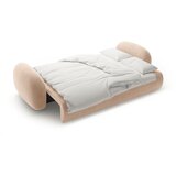Cosmopolitan Design Bež žametna raztegljiva/s prostorom za shranjevanje sedežna garnitura 262 cm Tonale – | Shoptok.si