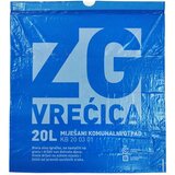 ZG Vrećice VREĆICA ZG ZA MIJEŠANI KOMUNALNI OTPAD 20L PK10 | Shoptok.si