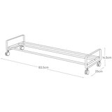 YAMAZAKI Črno kovinsko stojalo za čevlje 83,5x14,5x27,5 cm Tower – | Shoptok.si